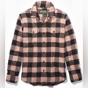 NWT AMERICAN EAGLE Super Soft Buffalo Plaid Flannel Men's Size M